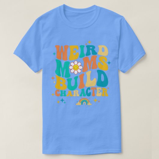Weird Moms Builder Character T-shirt (Design voorkant)