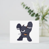 Weird Monster Briefkaart (Staand voorkant)