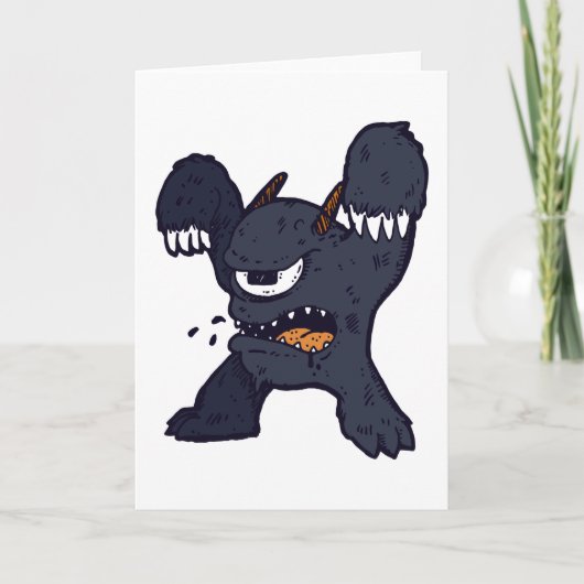 Weird Monster Kaart (Voorkant)