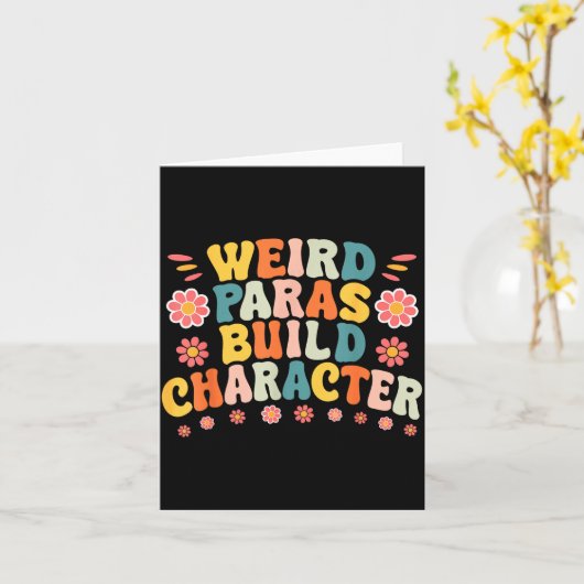 Weird Paras Build Characters Funny Para Profession Kaart (Gele Bloem)