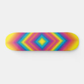 Weird Rainbow Square Skateboard (Horizontaal)