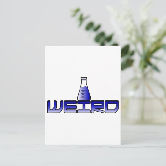 Weird Science Briefkaart (Staand voorkant)