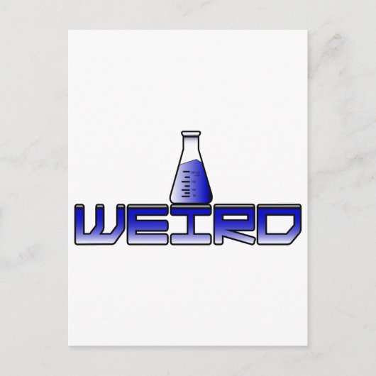 Weird Science Briefkaart (Voorkant)