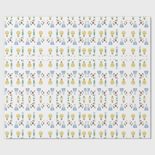 Weird Science Cadeaupapier (Vlak)