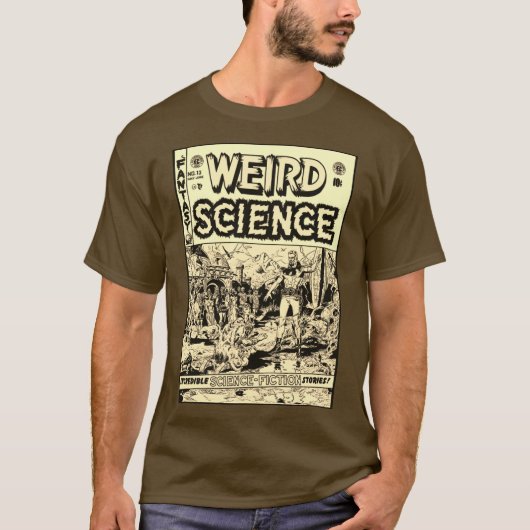 WEIRD: Science-Fantasy T-Shirt (Voorkant)