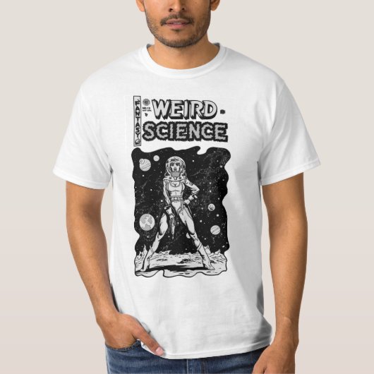 WEIRD: Science-Fantasy T-Shirt (Voorkant)