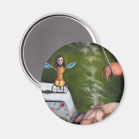 Weird Science Magneet (Voorkant / Achterkant)