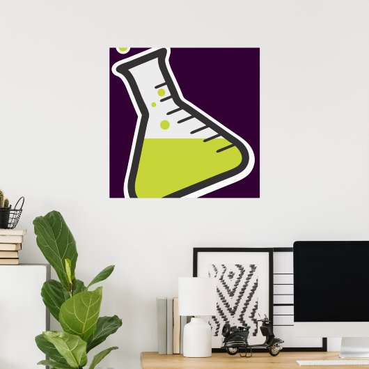 Weird Science Poster (Thuiskantoor)