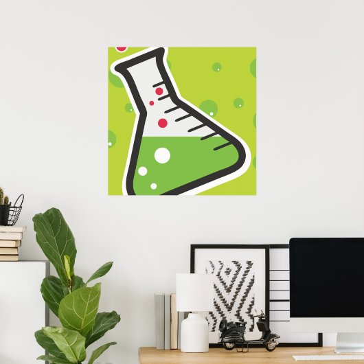 Weird Science Poster (Thuiskantoor)