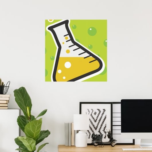 Weird Science Poster (Thuiskantoor)