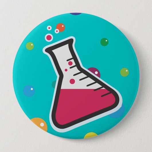 Weird Science Ronde Button 4,0 Cm (Voorkant)