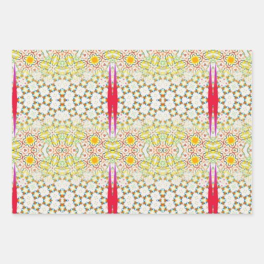 Weird Sisters Wrapping Papier Flat Sheets set van  Inpakpapier Vel (Voorkant 3)