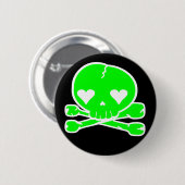 Weird Skull Gothic Kawaii Style Ronde Button 5,7 Cm (Voorkant /achterkant)