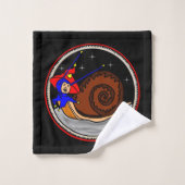 Weird Snail Bad Handdoek (Wasdoekje)
