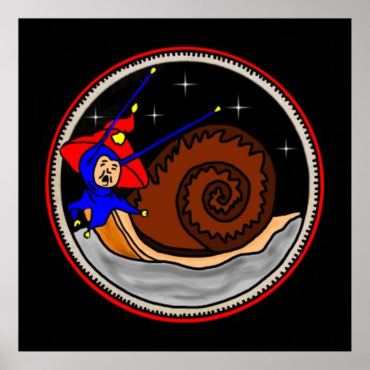 Weird Snail Poster (Voorkant)