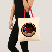 Weird Snail Tote Bag (Voorkant (product))