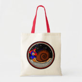 Weird Snail Tote Bag (Voorkant)