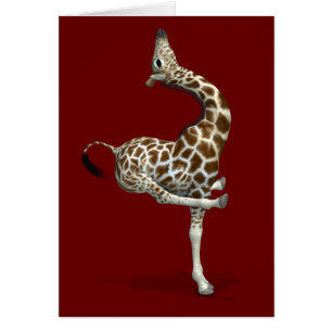 Weird Sportive Giraffe
