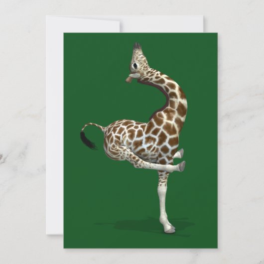Weird Sportive Giraffe (Voorkant)