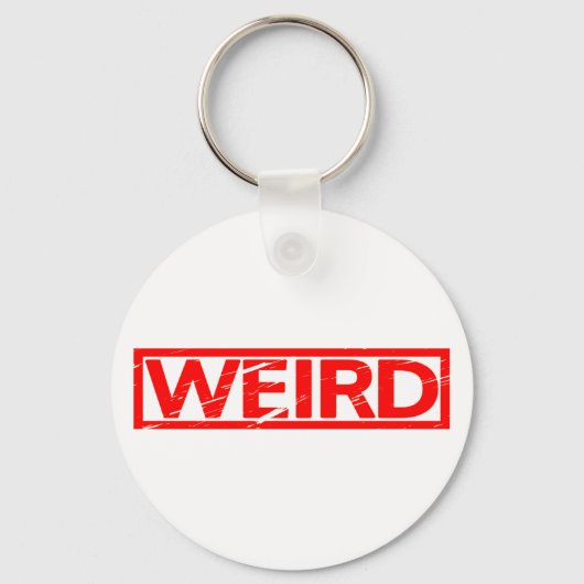 Weird Stamp Sleutelhanger (Voorkant)