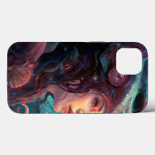 Weird Surreal Alien Woman Art Case-Mate iPhone Case (Achterkant (horizontaal))