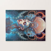 Weird Surreal Alien Woman Art Legpuzzel (Horizontaal)