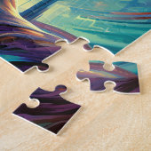 Weird Surreal Alien Woman Art Legpuzzel (Zijkant)