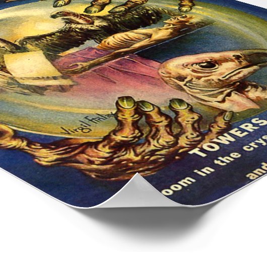 Weird Tales Comic Poster December1 (Hoek)