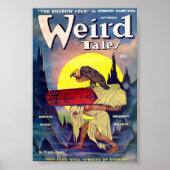 Weird Tales Comic Poster September1 (Voorkant)