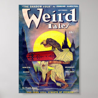 Weird Tales Comic Poster September1