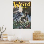 Weird Tales Jazz Satyr Poster (Keuken)
