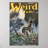 Weird Tales Jazz Satyr Poster (Voorkant)