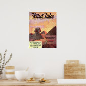 Weird Tales Magazine MAY 1924 Poster (Keuken)