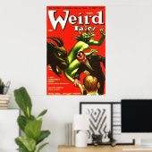 Weird Tales March 1942 Poster (Thuiskantoor)