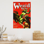 Weird Tales March 1942 Poster (Keuken)