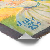 Weird Tales Through the Vortex 1926 Cover Poster (Hoek)