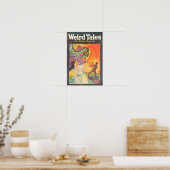 Weird Tales Through the Vortex 1926 Omslag Poster (Keuken)
