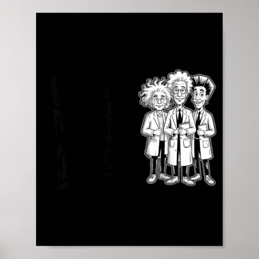 Weird Teachers Build Character Funny Teacher Appre Poster (Voorkant)