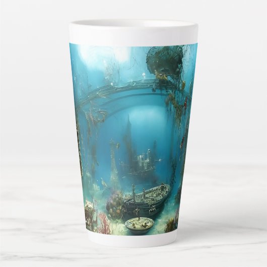 Weird underwater habitat  latte mok (Voorkant)