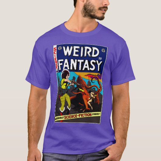 WEIRD van 1950: Fantasy~Science T-Shirt (Voorkant)