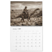 Weird West Alien Cowboy Dinosaur Kalender (Jan 2027)