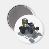 Weird Wheels Mad Brain Magnet (Voorkant / Achterkant)