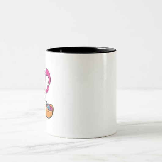 Weird Wiener Tweekleurige Koffiemok (Center)