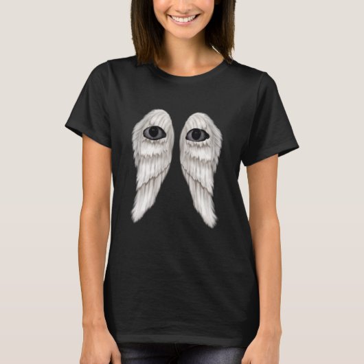 Weirdcore Aesthetische ogen Flay Optic Oddcore Str T-shirt (Voorkant)