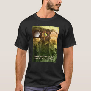Weirdcore esthetisch om onze manier te gaan vreemd t-shirt