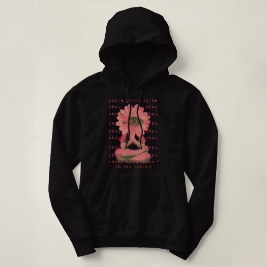 weirdcore esthetische kleding alt indie dreamcore hoodie (Design voorkant)