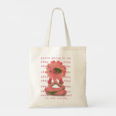 Weirdcore esthetische kleding Alt Indie Dreamweave Tote Bag (Achterkant)