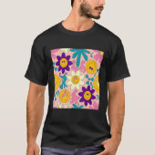 Weirdcore Kidcore Aesthetische Trippy Smile Happy  T-shirt (Voorkant)
