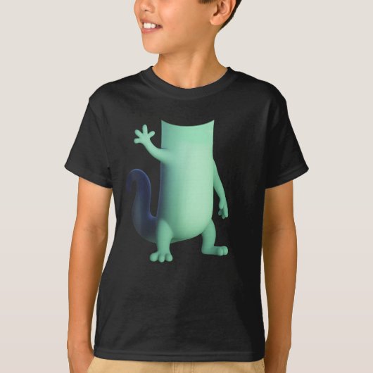 Weirdcore Lizard Lizard Meme Animal Lizard T-shirt (Voorkant)