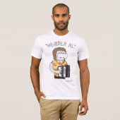 "Weirder Al" in Gold T-shirt (Voorkant volledig)